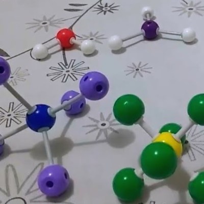 Geometría de moléculas: métódo RPECV con modelos moleculares - VSEPR theory with molecular model kit