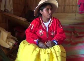 Entrevista a una mujer Aimara del lago Titicaca. Cómo viven, qué comen...