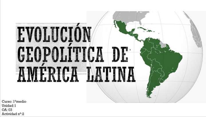 Presentaciones: Evolución Geopolítica de América Latina