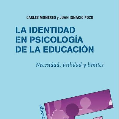 La identidad en psicología de la educación