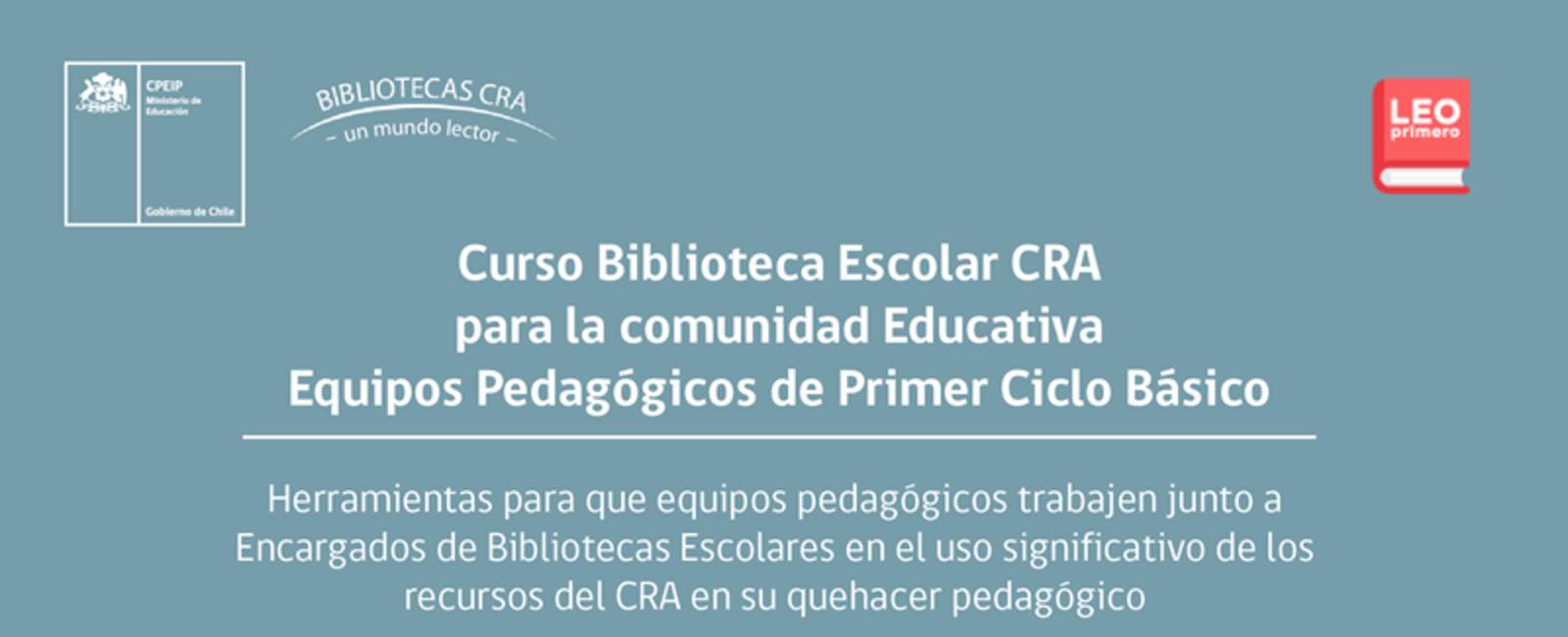Curso Biblioteca Escolar CRA