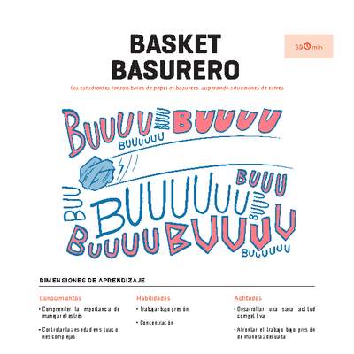 Clase 6. Basquet basurero