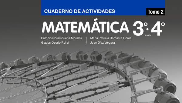 Matemática 3° y 4° Medio, Cuaderno de actividades Tomo 2 - Fragmento de muestra