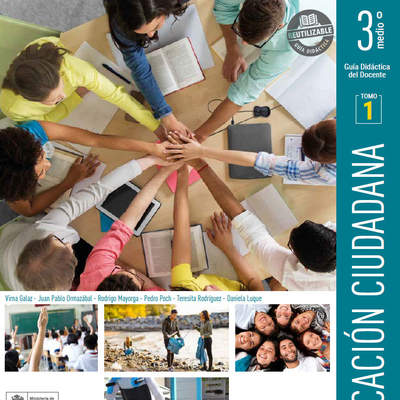 Educación Ciudadana 3° medio, U. San Sebastián, Guía didáctica del docente Tomo 1