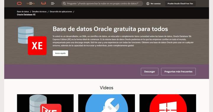 Oracle Database XE