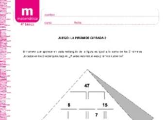 Juego: la pirámide cifrada 2