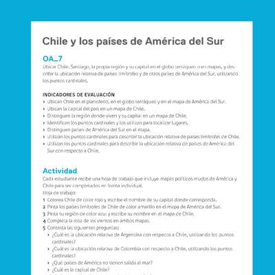 Ejemplo Evaluación Programas - OA07 - Chile y los países de América del Sur