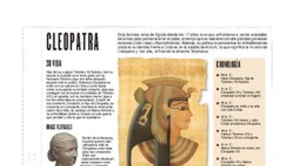 Infografía: Cleopatra