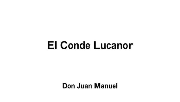 Libro del conde Lucanor