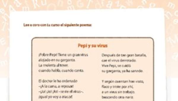 Poema Pepi y su Virus