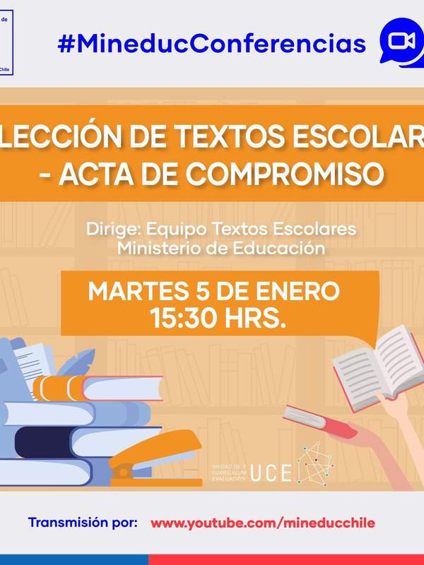 Conferencia: Selección de Textos Escolares - Acta de Compromiso