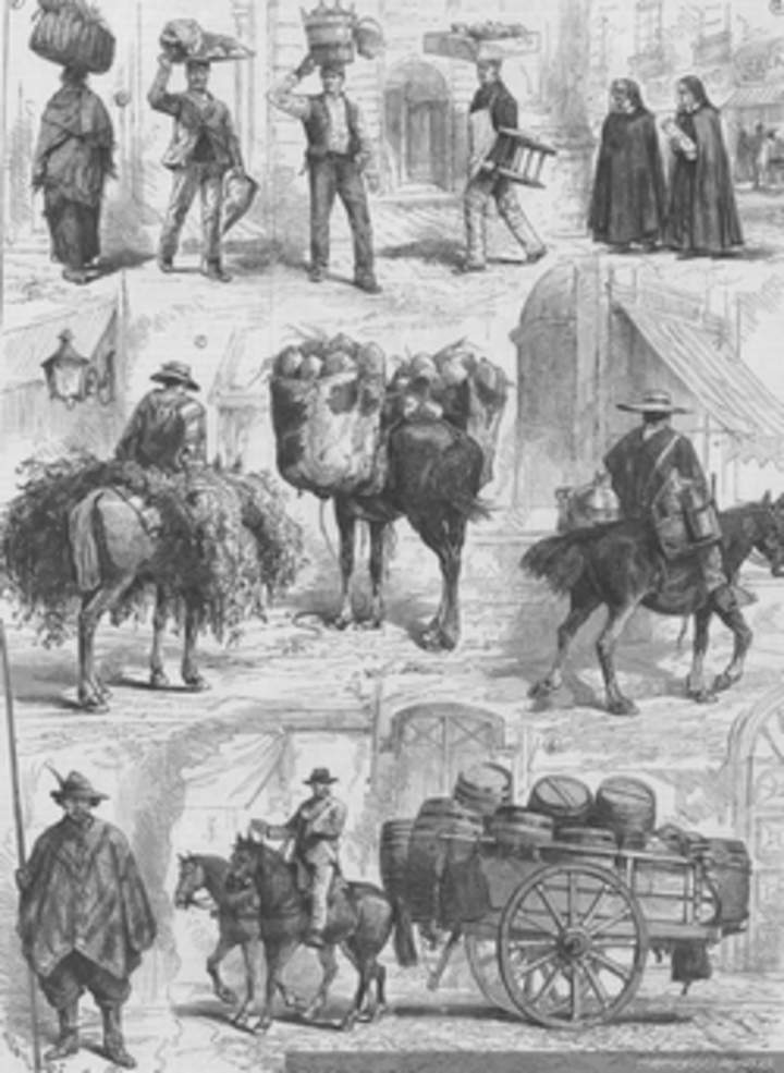 Personajes de Santiago en 1890
