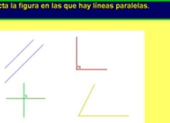 Identificar figuras con líneas paralelos