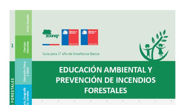 Educación ambiental y prevención de incendios forestales - 1° básico