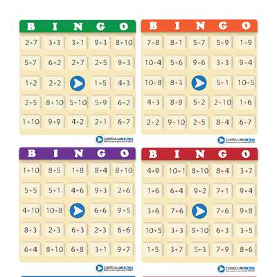 Bingo usando adiciones (III)
