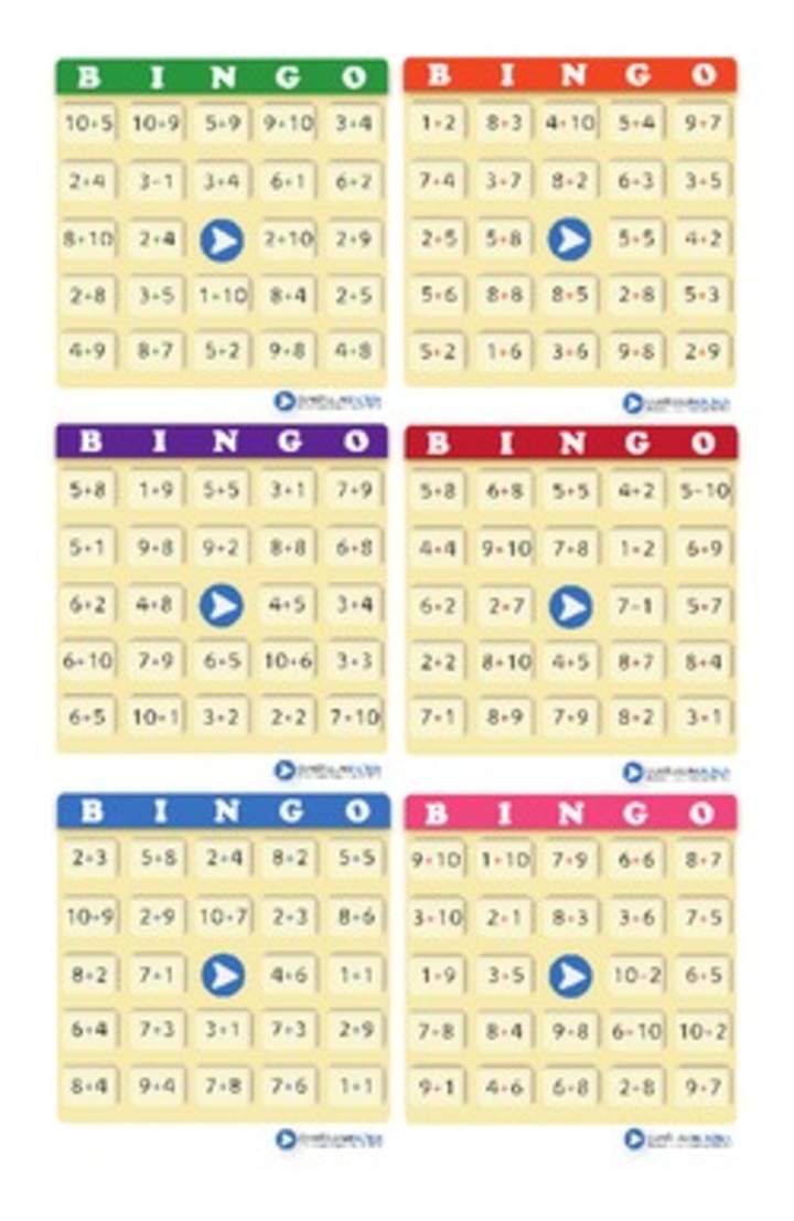 Bingo usando adiciones (V)