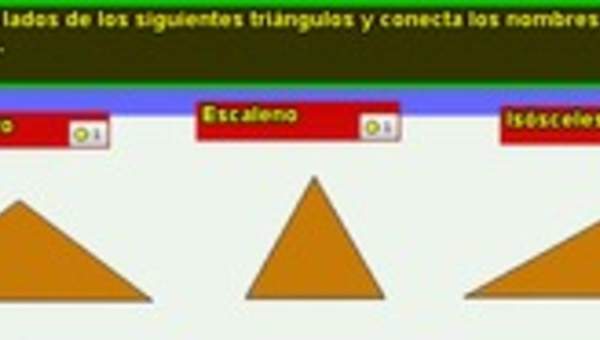 Identificar y diferenciar triángulos