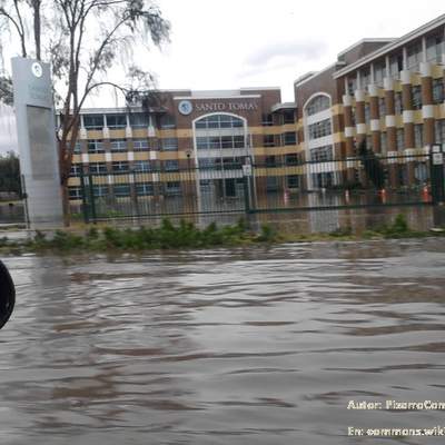Inundación en La Serena