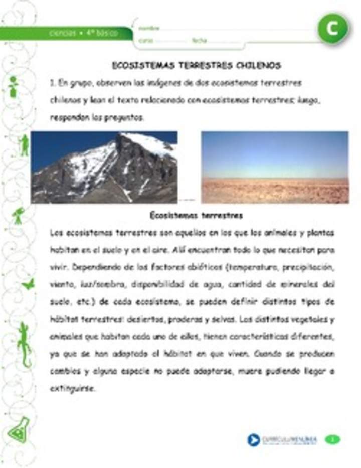 Ecosistemas chilenos