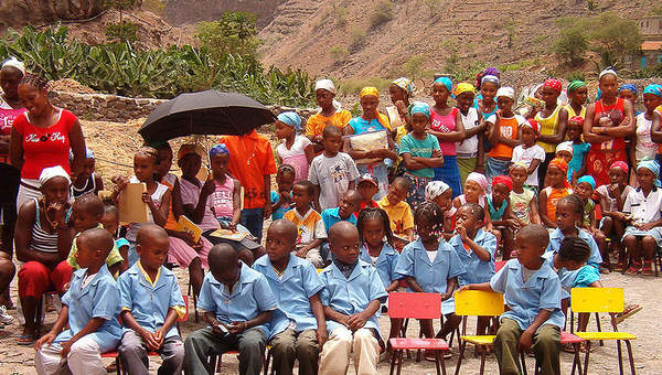 Niños de Cabo Verde