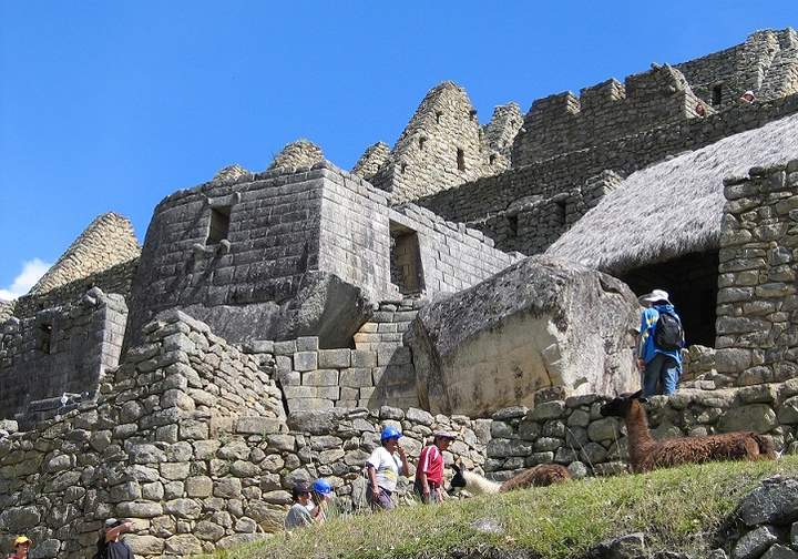 Templo del sol Machu Picchu