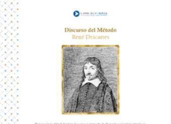 Discurso del método. René Descartes