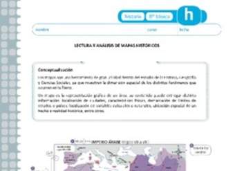 Lectura y análisis de mapas históricos