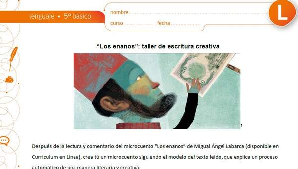 "Los enanos": taller de escritura creativa