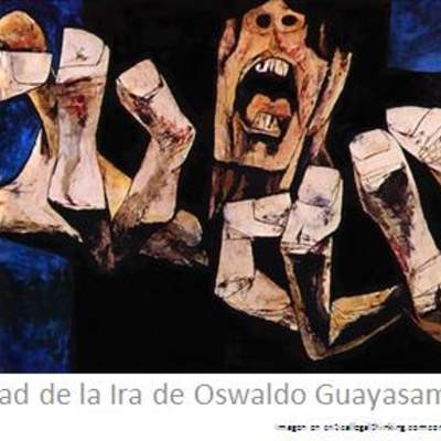 Las manos de la protesta de Oswaldo Guayasamin