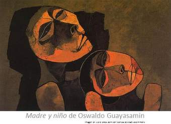 Madre e hijo de Oswaldo Guayasamin