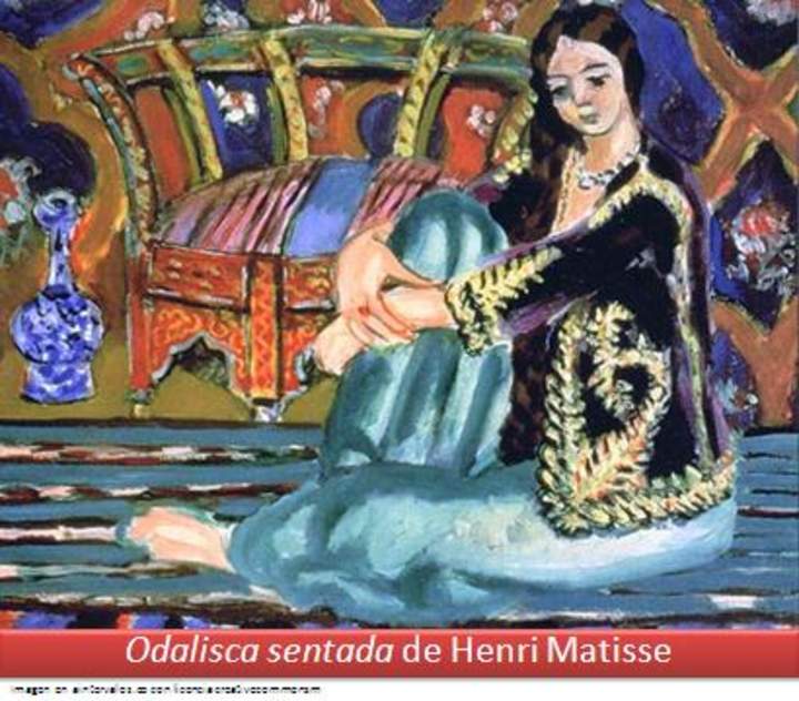 Odalisca sentada de Henri Matisse