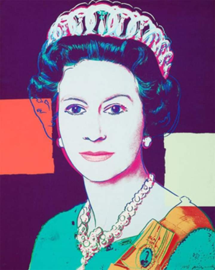 Reina Isabel de Inglaterra de Andy Warhol