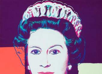 Reina Isabel de Inglaterra de Andy Warhol