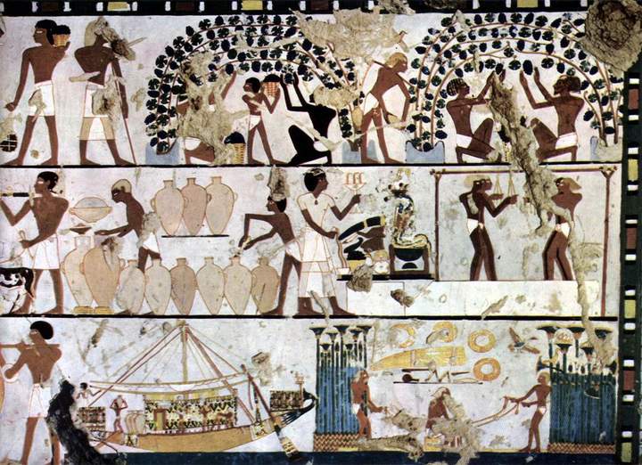 Mural Egipcio 1500 AC