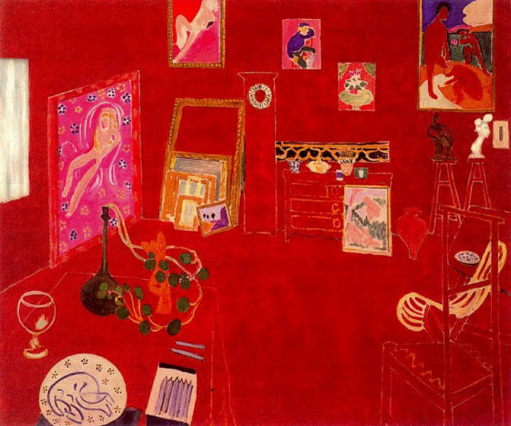 Estudio rojo de Henri Matisse