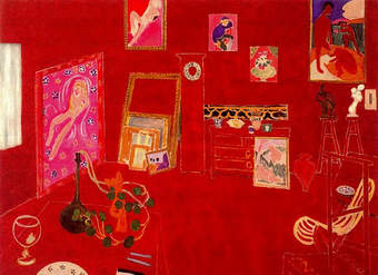 Estudio rojo de Henri Matisse