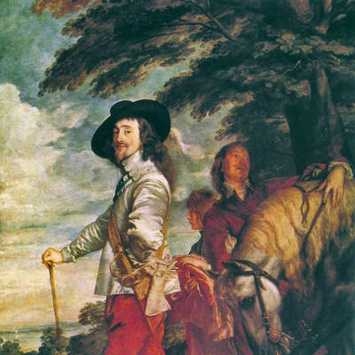 Retrato de Carlos I de Van Dyck