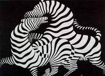 Zebra de Victor Vasarely