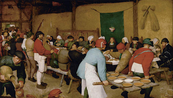 Matrimonio campesino de Pieter Brueghel