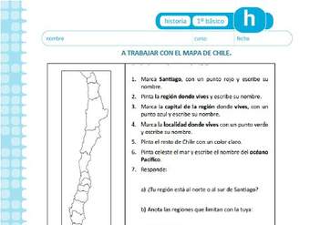 A trabajar con el mapa de Chile