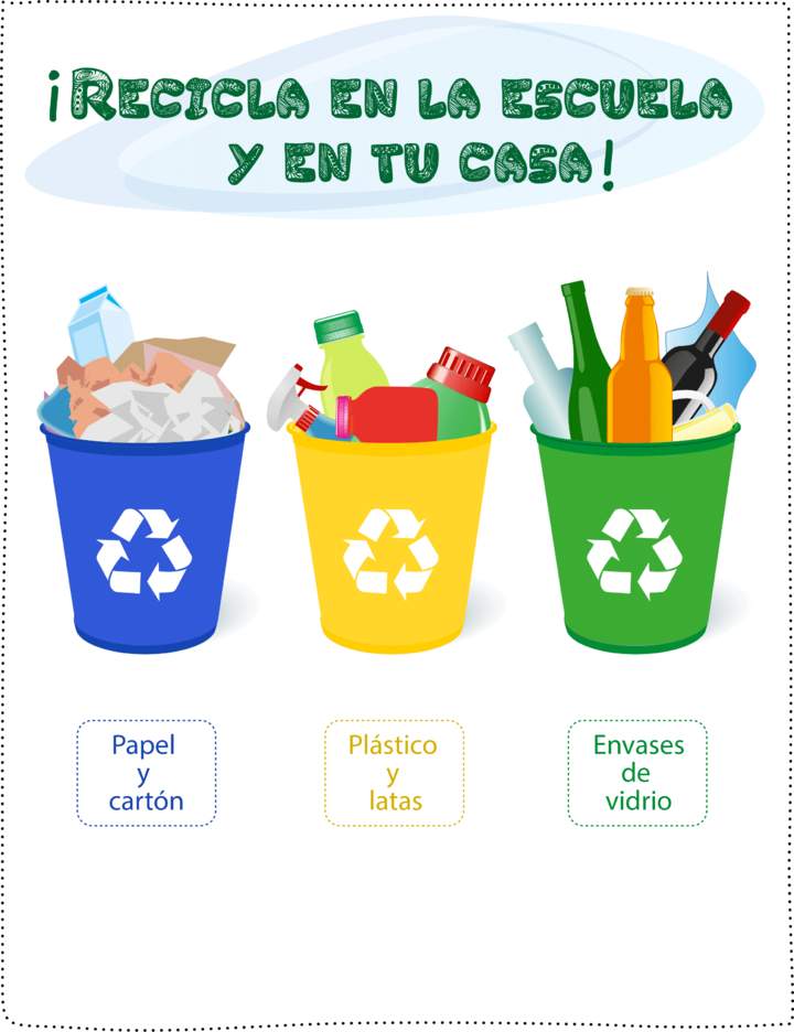 Reciclar en la casa y escuela