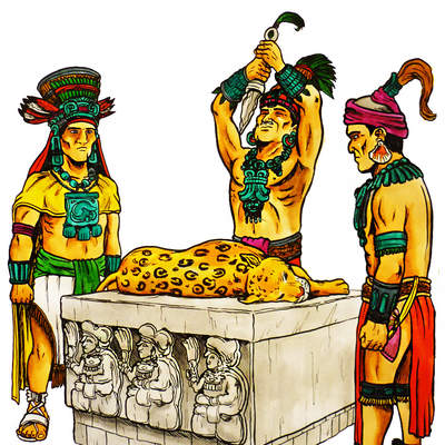 Rito religioso maya