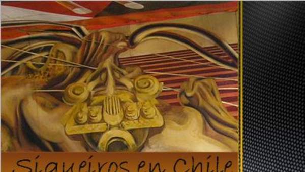 Mural de Siqueiros y Guerrero en Escuela México