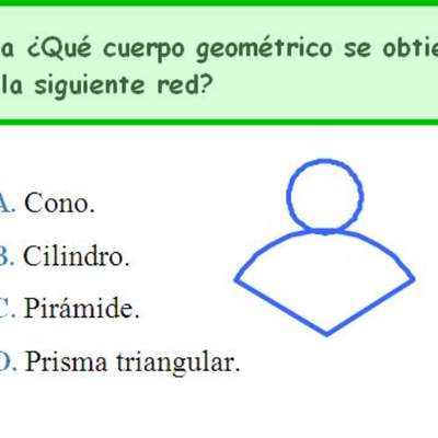 Red de un cuerpo geométrico (I)