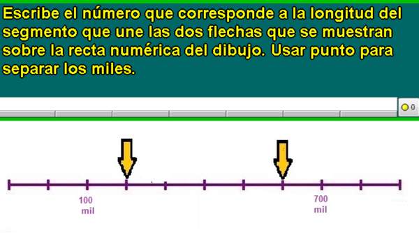 Longitud de un segmento en la recta numérica