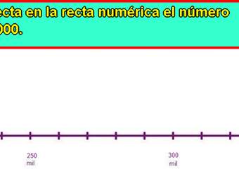 Ubicar número en la recta numérica (VIII)