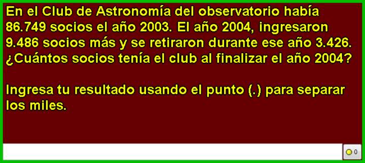 Club de Astronomía