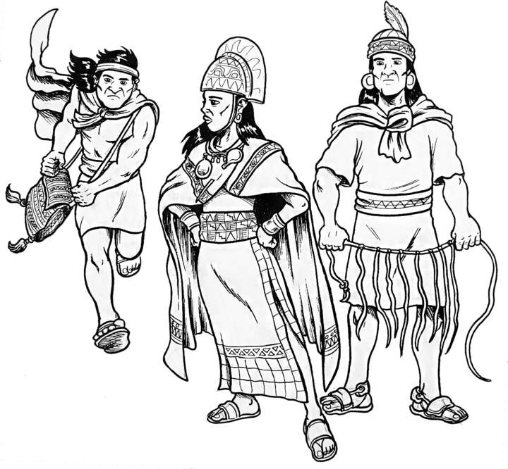Vestimentas de los incas
