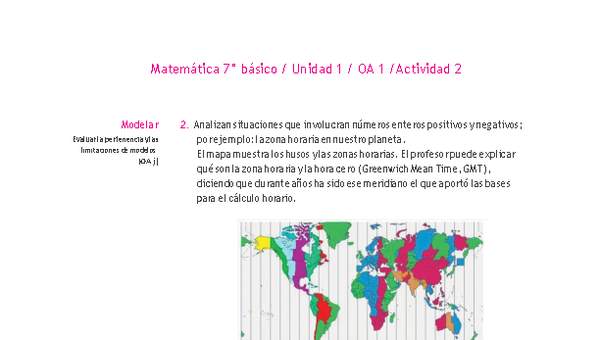 Matemática 7° básico -Unidad 1-OA 1-Actividad 2
