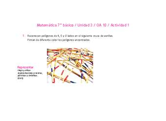 Matemática 7° básico -Unidad 3-OA 10-Actividad 1